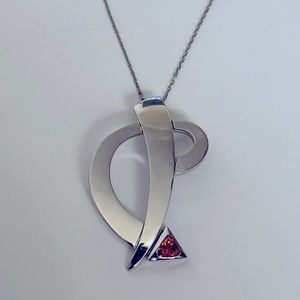 💎Yellow real topaz 925 silver trending modern stunning necklace